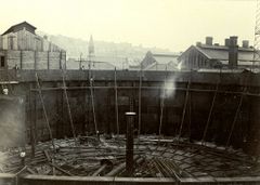 Gasometer construction c1892